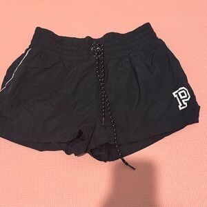 PINK Victoria's Secret Black Athletic Shorts